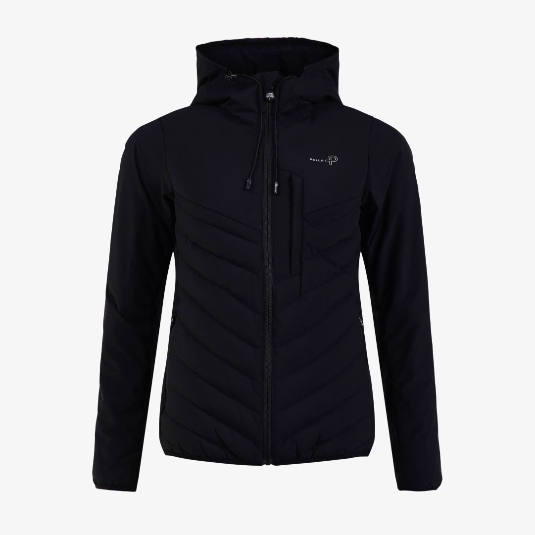 W Arolla Hood Jacket, Ink