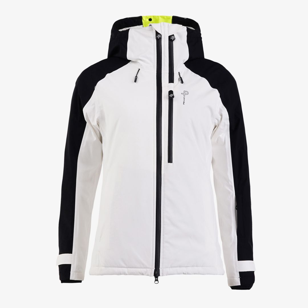 W Flow Ski Jacket, Sail White