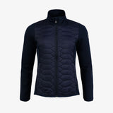 W Levo Quilted Zip, Dk Navy Blue