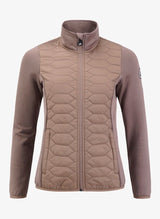 W Levo Quilted Zip, Toffee