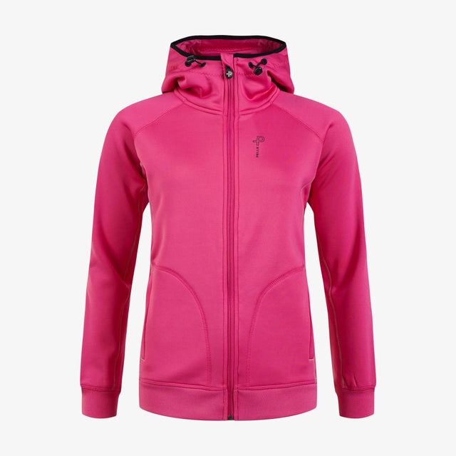 W Levo Rib Hoodie, Cyclamen