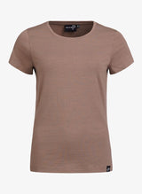 W Merboo tee, Toffee