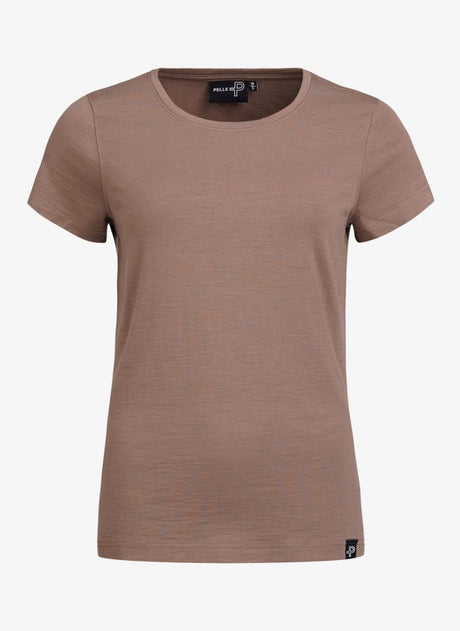 W Merboo tee, Toffee