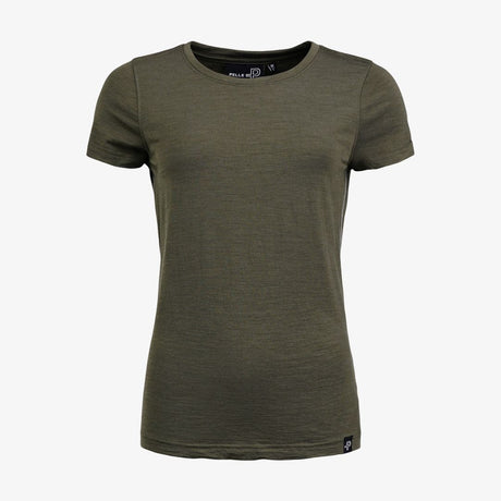 W Merboo tee, Khaki Green
