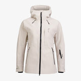 W Notch ski jacket, Lt. Beige Oak