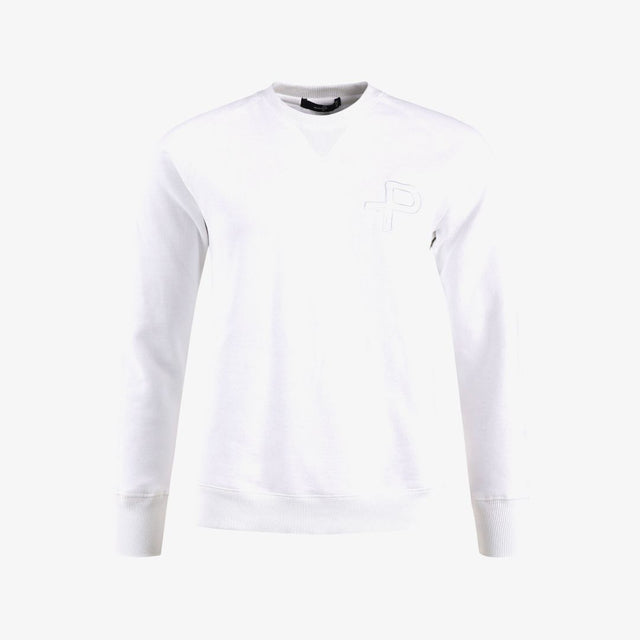 W P-sweatshirt, White