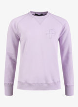 W P-sweatshirt, Pale Lilac