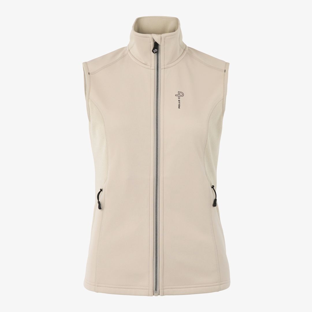 W Plannard Vest, Lt. Beige Oak