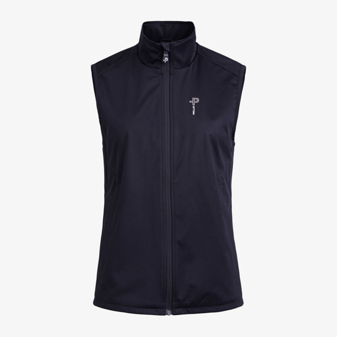 W Softshell Vest, Dk Navy Blue