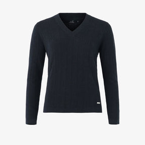 Pelle P Women's Tiller Herringbone V-neck