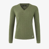 Pelle P Women's Tiller Herringbone V-neck