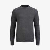 W Tiller Sweater, Dk Grey Melange