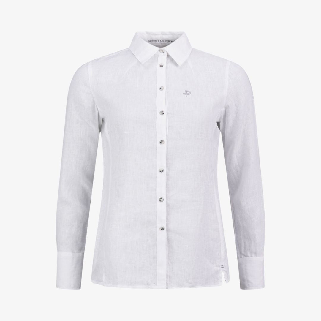 Pelle P Women's Linen Tailored Shirt