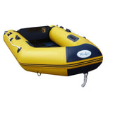 2.50m Yellow WavEco Ultra Inflatable Boat with Solid Transom & Slatted Floor