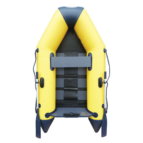 2.50m Yellow WavEco Ultra Inflatable Boat with Solid Transom & Slatted Floor