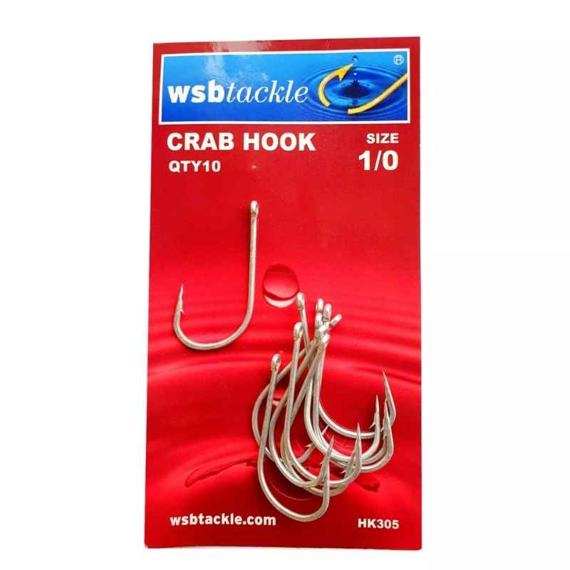 WSB Crab hooks SZ 1/0