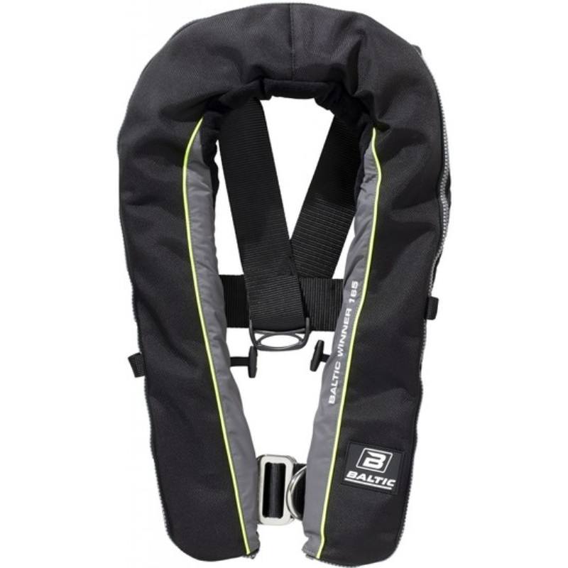 Baltic Winner 165 Zip Auto With Harness Black & Grey