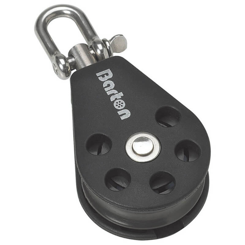 Barton Single Block with Swivel Size 4