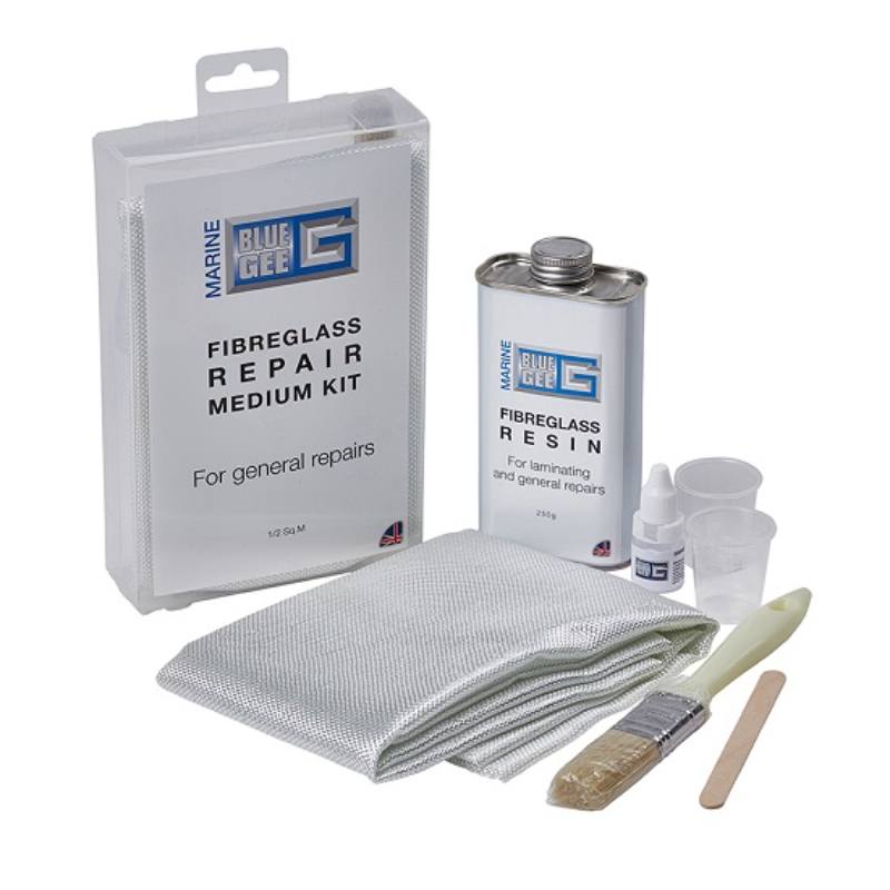 Blue Gee Glassfibre Repair Kit