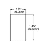 Blue Sea Systems Switch Contura SPD On-Off-On Black