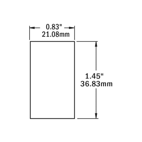Blue Sea Systems Switch Contura SPD On-Off-On Black