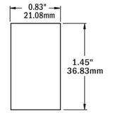 Blue Sea Systems Switch Contura DPD On-On