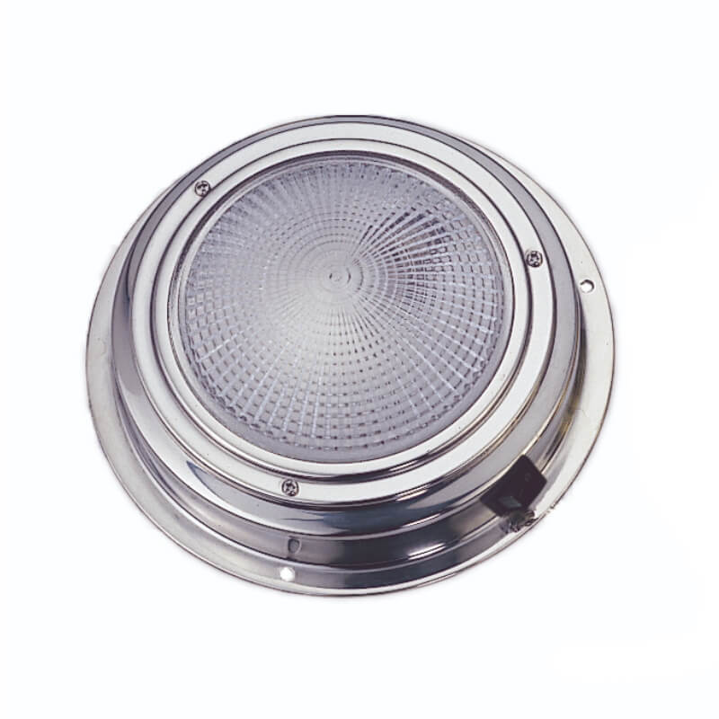 AAA Stainless Steel LED Dome Light