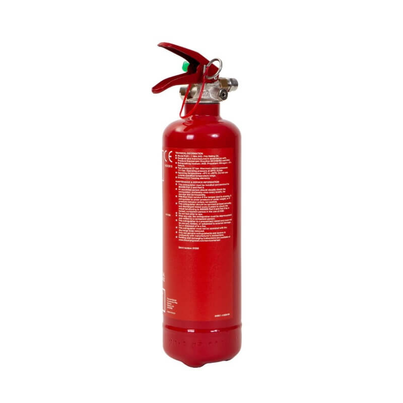 Firechief Lithium Fire Extinguisher - Rear