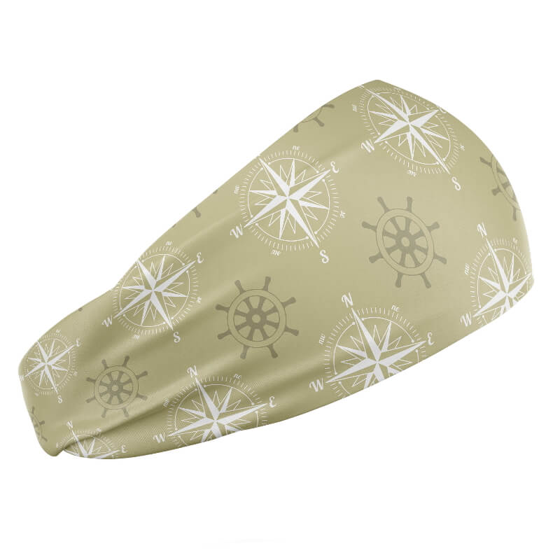 Giraffe Snood Multifunctional Headwear - Cream Compass