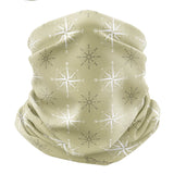 Giraffe Snood Multifunctional Headwear - Cream Compass
