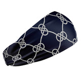 Giraffe Snood Multifunctional Headwear - Navy Knots