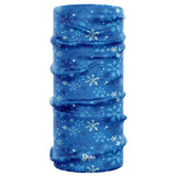 Giraffe Snood Multifunctional Headwear - Blue Snowflake