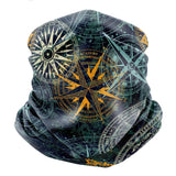 Giraffe Snood Multifunctional Headwear - Vintage Compass
