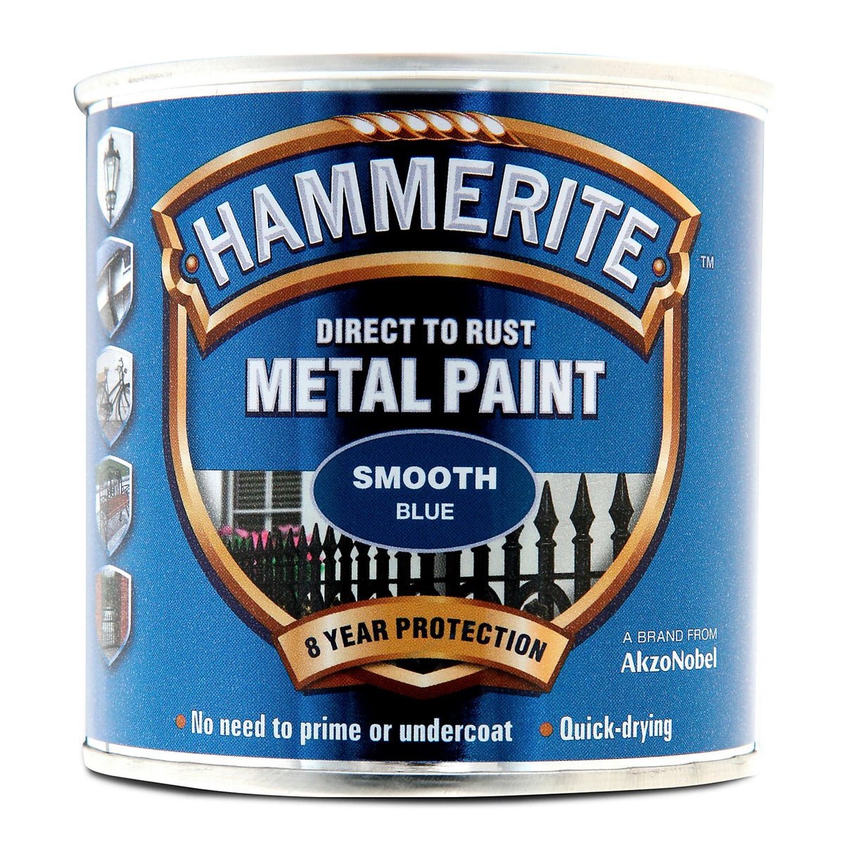 Hammerite Smooth Metal Paint 250ml – Direct to Rust Protection