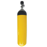 Lalizas Spare compressed air cylinder &amp; Valve 300bar  assembly, with air