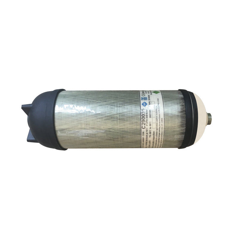 Lalizas Spare compressed air cylinder &amp; Valve 300bar  assembly, with air