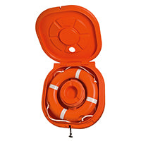 Lalizas Container with Door for Lifebuoy Ring