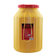 Lalizas LALIZAS Storage Bottle for Distress Signals/Pyrotechnics 12L,Yellow