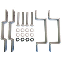 Lalizas Mounting Kit for Pole 197280 for Lifebuoy Ring Container with Door