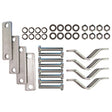 Lalizas Rail Mounting Kit, for Lifebuoy Ring Container with Door