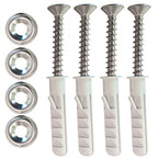 Lalizas Wall Mounting Kit for Lifebuoy Ring Container