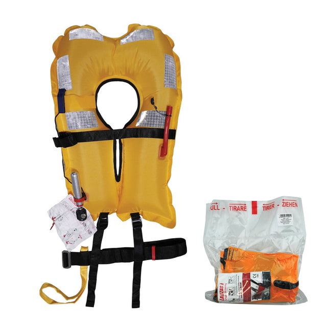 Lalizas LALIZAS Inflatable Lifejacket, Vacuum Packed Delta, Manual, 150N, ISO, Adult