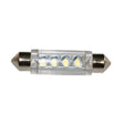 Lalizas Bulb 12V, LED, T11 41mm, cool white - 4 LEDs
