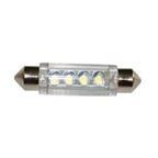 Lalizas Bulb 12V, LED, T11 41mm, cool white - 4 LEDs