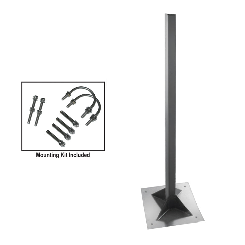 Lalizas Deck Pole Base for Lifebuoy Ring Case