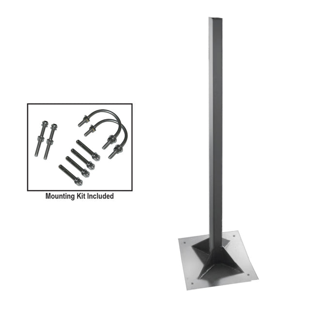 Lalizas Deck Pole Base for Lifebuoy Ring Case