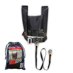 Lalizas Safety Harness ISO with Double Safety Line ISO, Set