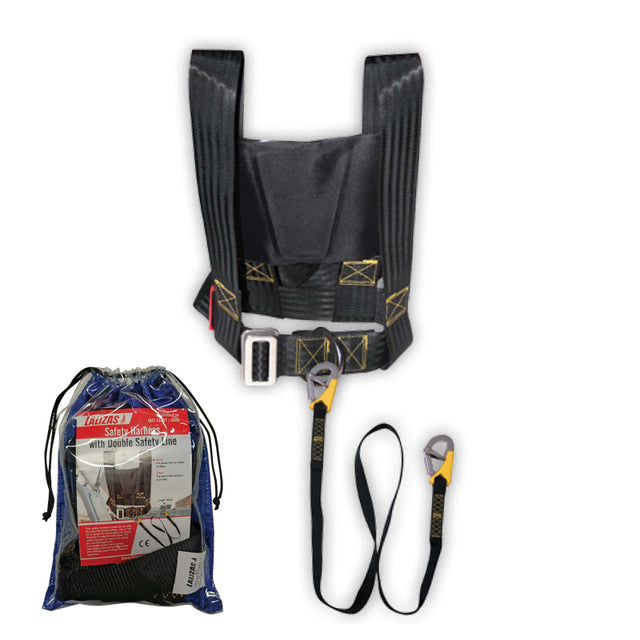 Lalizas Safety Harness ISO with Double Safety Line ISO, Set