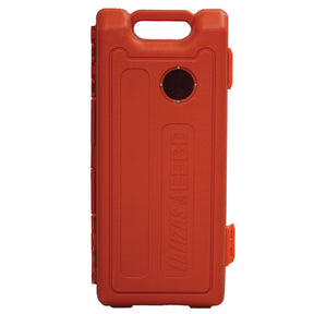Lalizas LALIZAS Hard Case for EEBD, w/Transparent Window, Polyethylene, Orange
