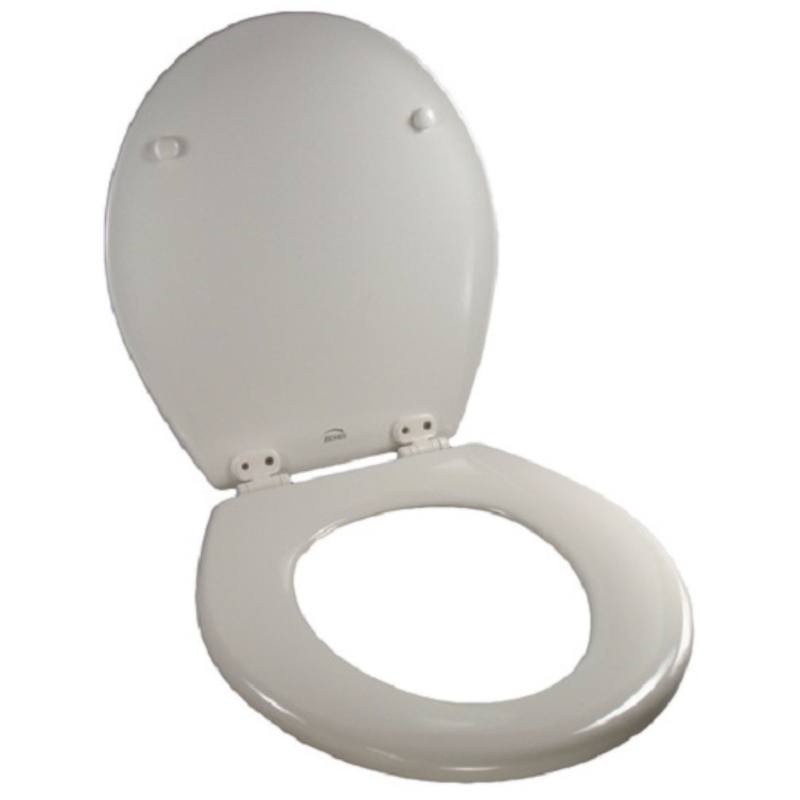 Jabsco Seat and Lid with Hinges for Regular Household Toilet – Genuine Replacement